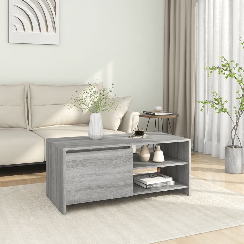 Couchtisch Grau Sonoma 102x50 cm