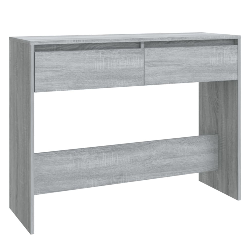 Grauer Konsolentisch Sonoma Eiche 100 cm