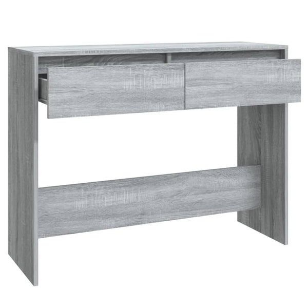 Grauer Konsolentisch Sonoma Eiche 100 cm