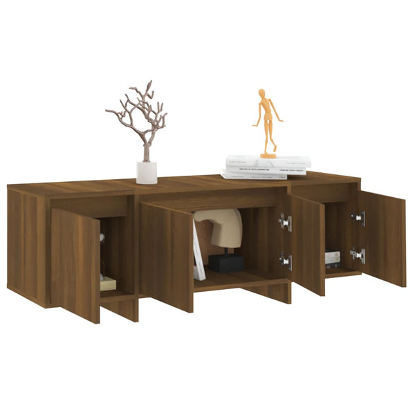 TV-Schrank Eiche Braun 120 cm