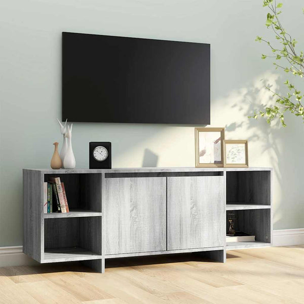 TV-Schrank Grau Sonoma 130 cm