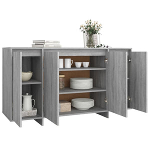 Sideboard Grau Sonoma 135 cm