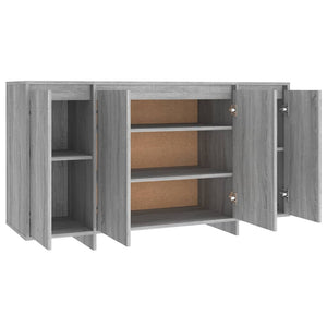 Sideboard Grau Sonoma 135 cm