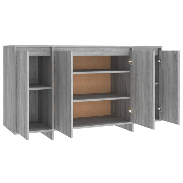 Sideboard Grau Sonoma 135 cm