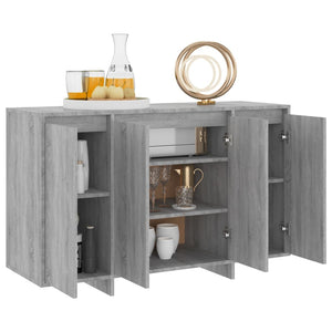 Sideboard Grau Sonoma 120 cm