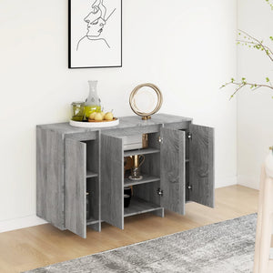 Sideboard Grau Sonoma 120 cm