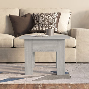 Grauer Couchtisch Sonoma, 55x55 cm
