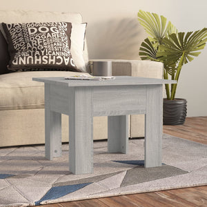 Grauer Couchtisch Sonoma, 55x55 cm