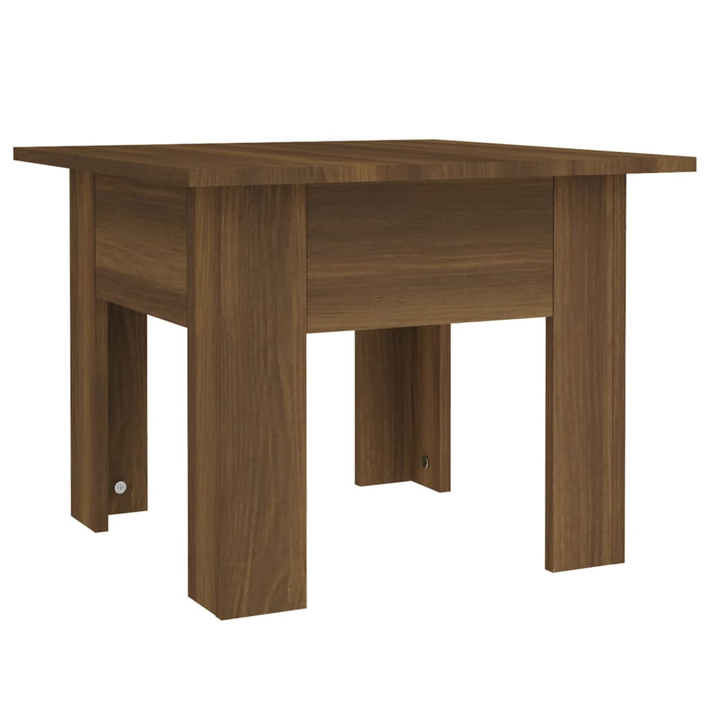 Couchtisch Braun Eichenoptik 55x55 cm