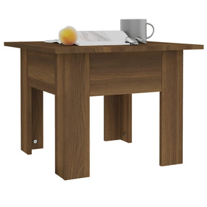 Couchtisch Braun Eichenoptik 55x55 cm