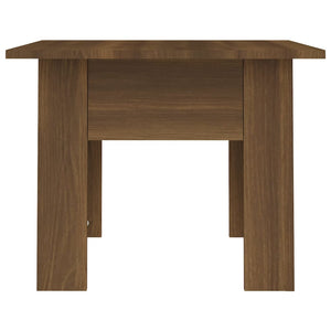 Couchtisch Braun Eichenoptik 55x55 cm