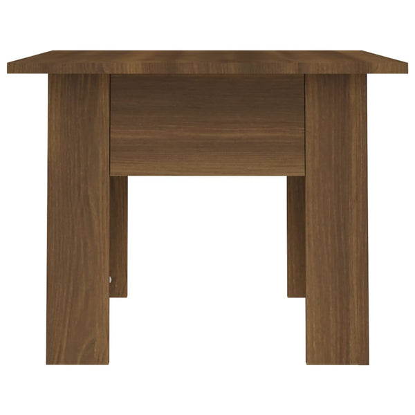 Couchtisch Braun Eichenoptik 55x55 cm