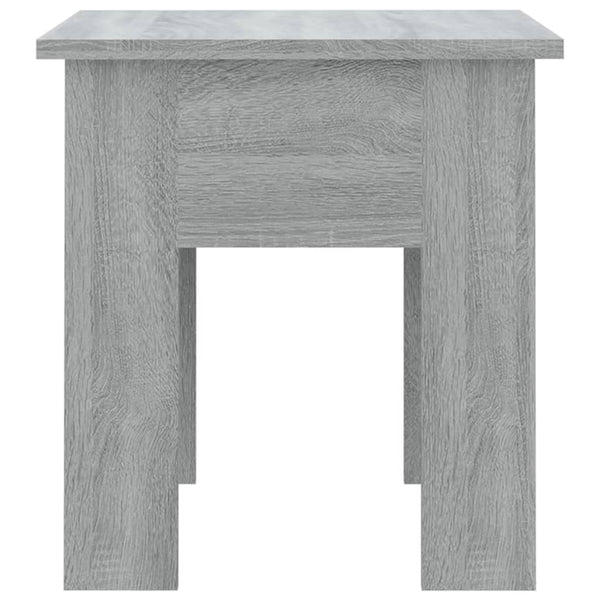 Grauer Couchtisch Sonoma, 40x40 cm
