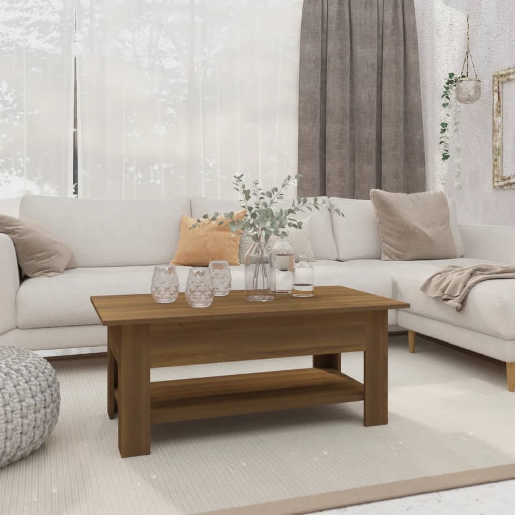Couchtisch Braun Eichen-Optik 102x55 cm