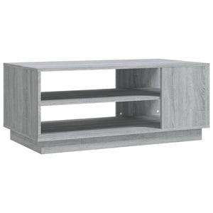 Grauer Couchtisch Sonoma, 102 cm