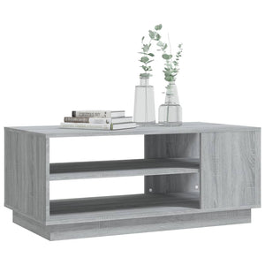 Grauer Couchtisch Sonoma, 102 cm