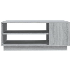 Grauer Couchtisch Sonoma, 102 cm