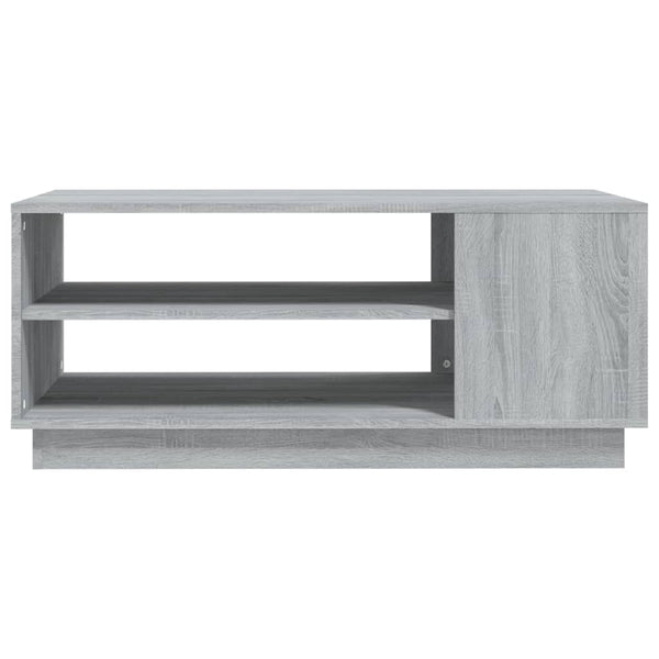 Grauer Couchtisch Sonoma, 102 cm