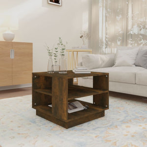 Couchtisch Räuchereiche 55x55 cm