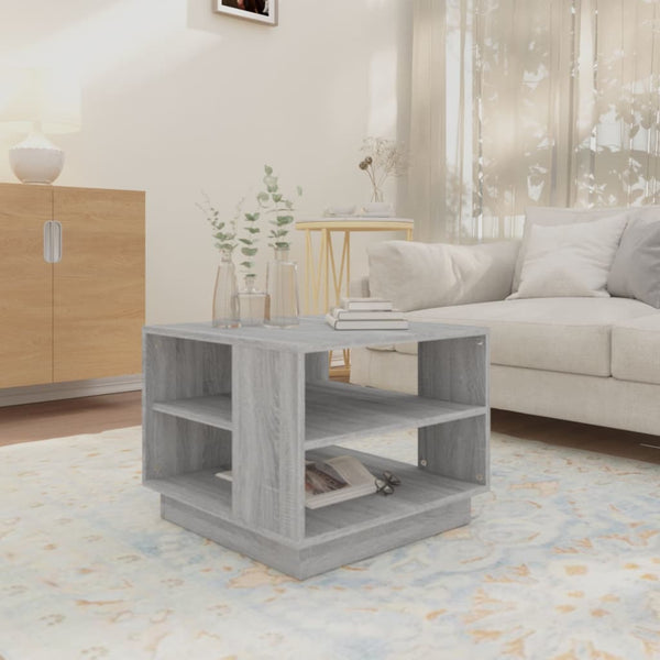 Couchtisch Grau Sonoma 55x55 cm