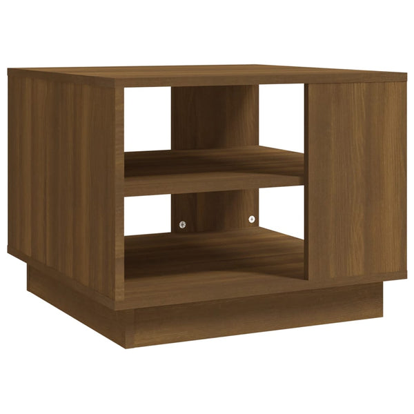 Couchtisch Eiche Braun 55x55 cm