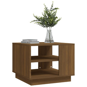 Couchtisch Eiche Braun 55x55 cm