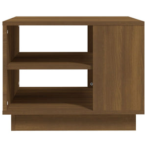 Couchtisch Eiche Braun 55x55 cm