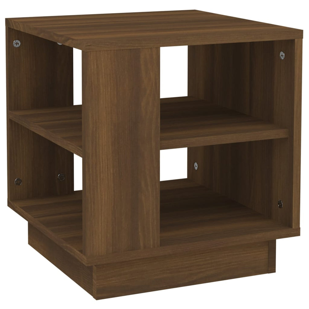 Couchtisch Braun Eichenoptik 40x40 cm