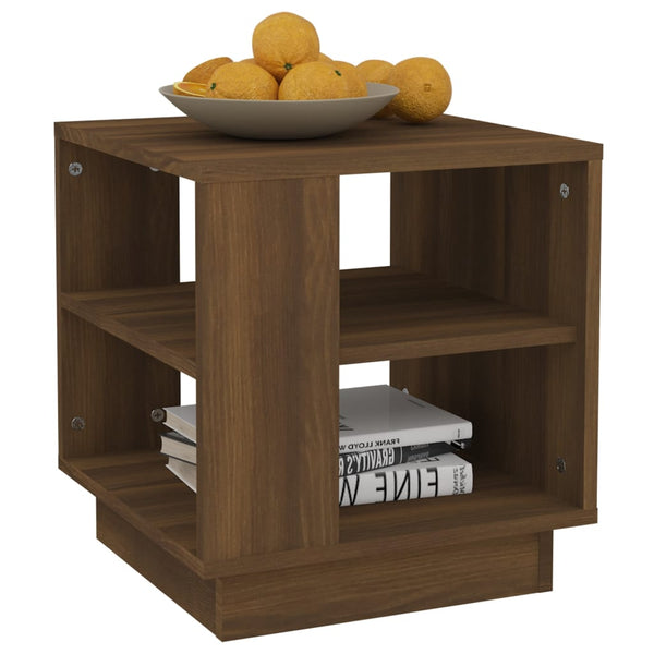 Couchtisch Braun Eichenoptik 40x40 cm