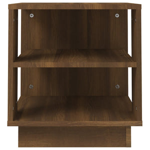 Couchtisch Braun Eichenoptik 40x40 cm