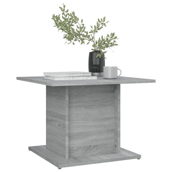 Grauer Couchtisch Sonoma, 55,5 cm