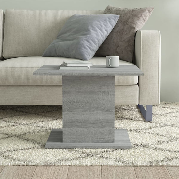 Grauer Couchtisch Sonoma, 55,5 cm