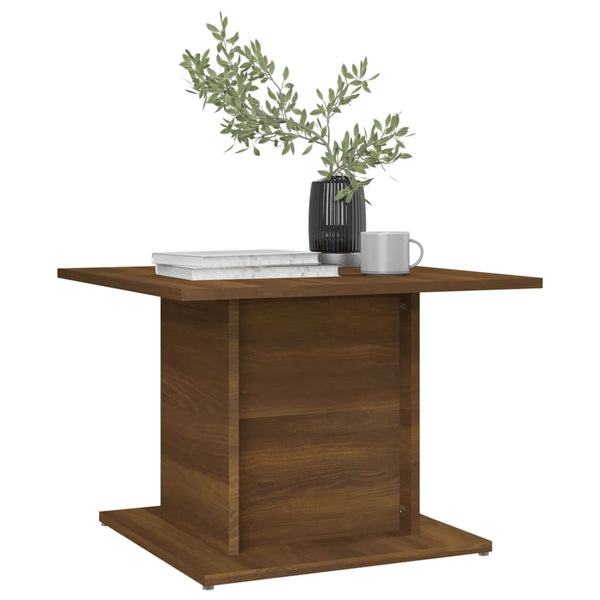 Couchtisch Braun Eichenoptik 55,5x55,5 cm