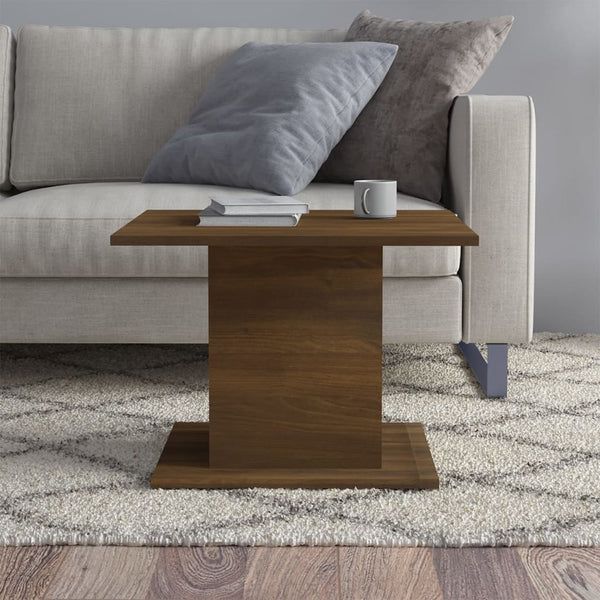 Couchtisch Braun Eichenoptik 55,5x55,5 cm