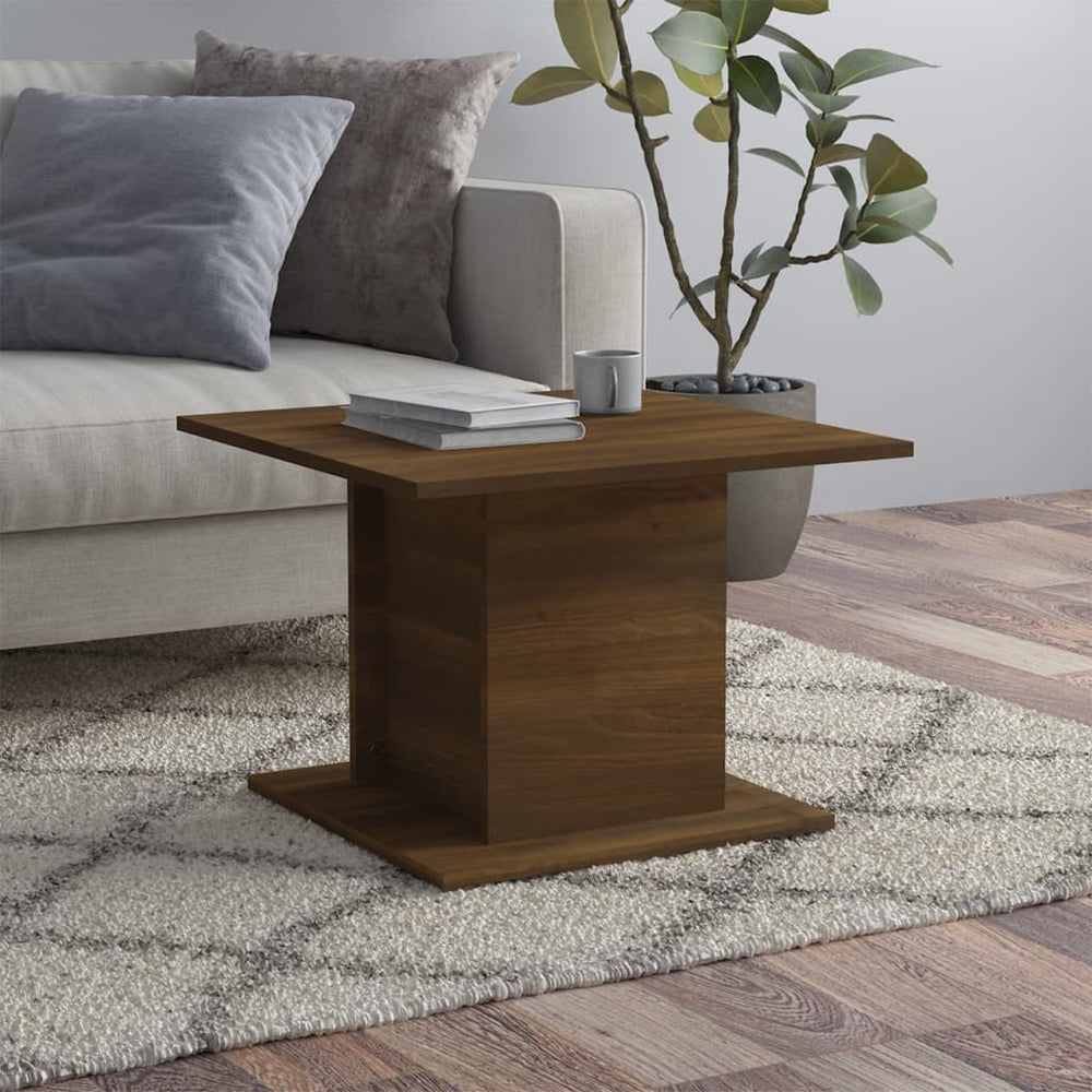 Couchtisch Braun Eichenoptik 55,5x55,5 cm
