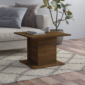 Couchtisch Braun Eichenoptik 55,5x55,5 cm