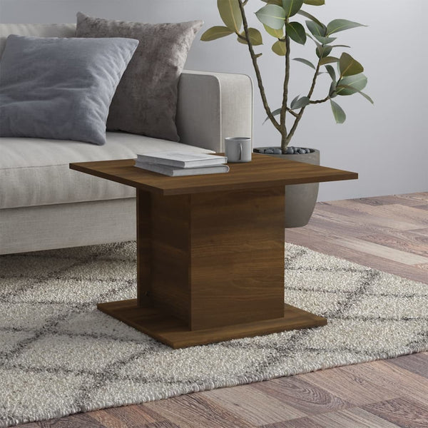 Couchtisch Braun Eichenoptik 55,5x55,5 cm