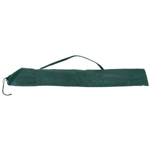 vidaXL Parasol de pêche vert 220x185 cm