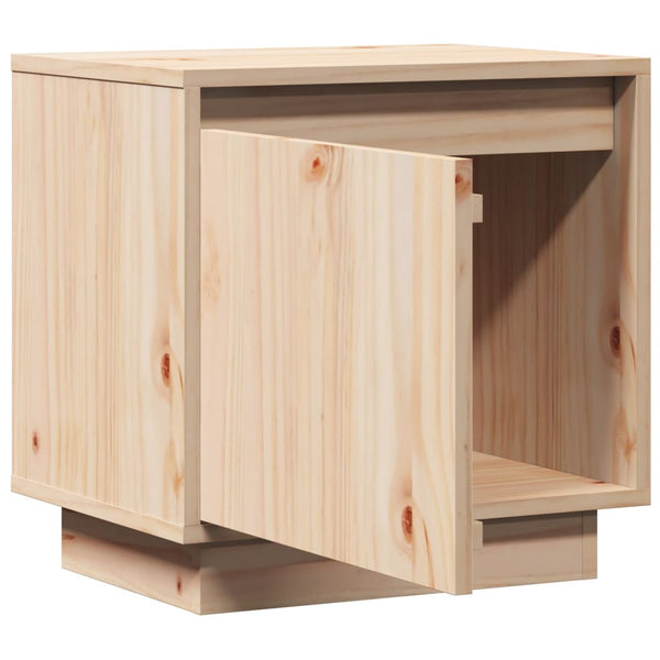 Nachttische Kiefer Massivholz 40x40 cm, 2er-Set