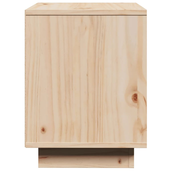 Nachttische Kiefer Massivholz 40x40 cm, 2er-Set