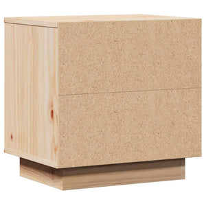 Nachttische Kiefer Massivholz 40x40 cm, 2er-Set