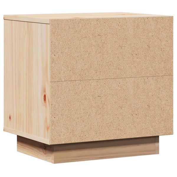 Nachttische Kiefer Massivholz 40x40 cm, 2er-Set
