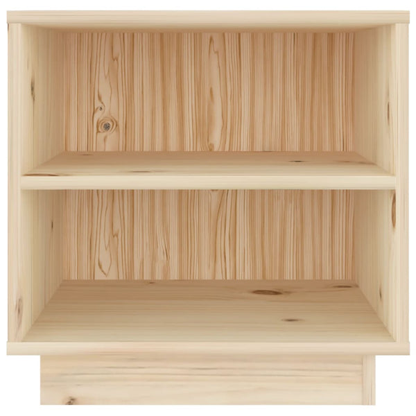 Nachttische Kiefer Massivholz 40x40 cm, 2er-Set
