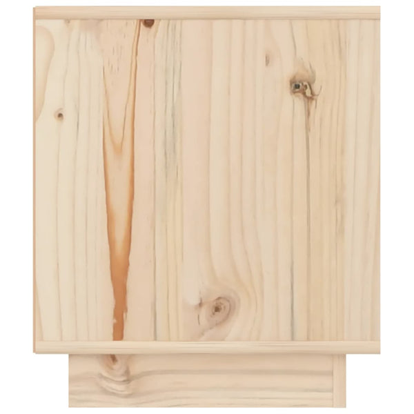 Nachttische Kiefer Massivholz 40x40 cm, 2er-Set