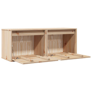 Wandschränke Kiefer Massivholz 45x30x35cm, 2er-Set