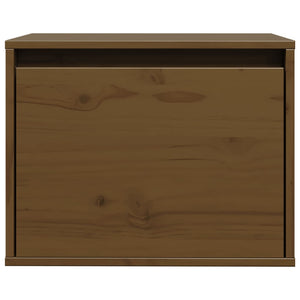 Wandschrank Honigbraun 45x30x35cm Kiefer Massivholz