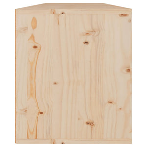 Wandschränke Kiefer Massivholz 60x30x35 cm, 2er-Set