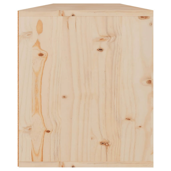 Wandschränke Kiefer Massivholz 60x30x35 cm, 2er-Set