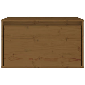 Wandschrank Honigbraun 60x30x35 cm Kiefer Massivholz