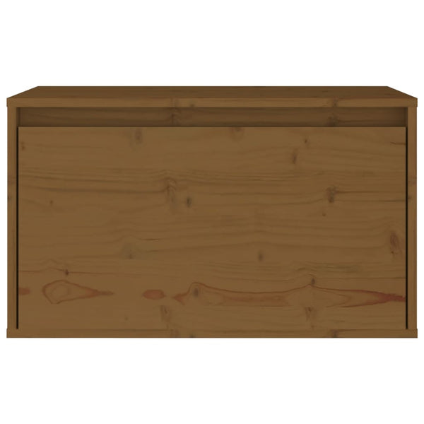 Wandschrank Honigbraun 60x30x35 cm Kiefer Massivholz